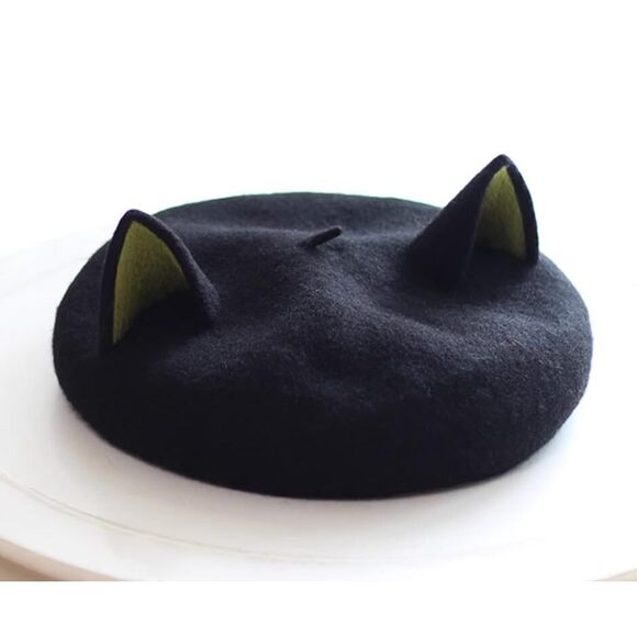 3168 Kawaii Antler Deer Ear Head Berets Hat Christmas Trees Funny main image 4